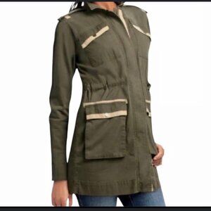Cabi Olive Green Anorak Jacket M